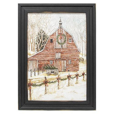 Home for the Holidays Framed Print, 12x18 - The Fox Decor